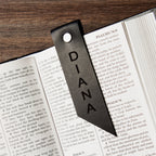 Leather Bookmark with Tassel | Handcrafted Full-Grain | SANTJAG