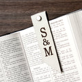 Leather Bookmark with Tassel | Handcrafted Full-Grain | SANTJAG